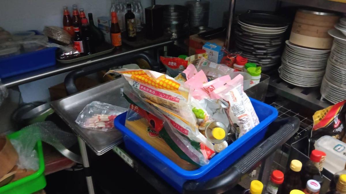 嘉南藥理大學餐旅管理系遭指系上教師上課使用過期食材。（圖／台南市政府提供）