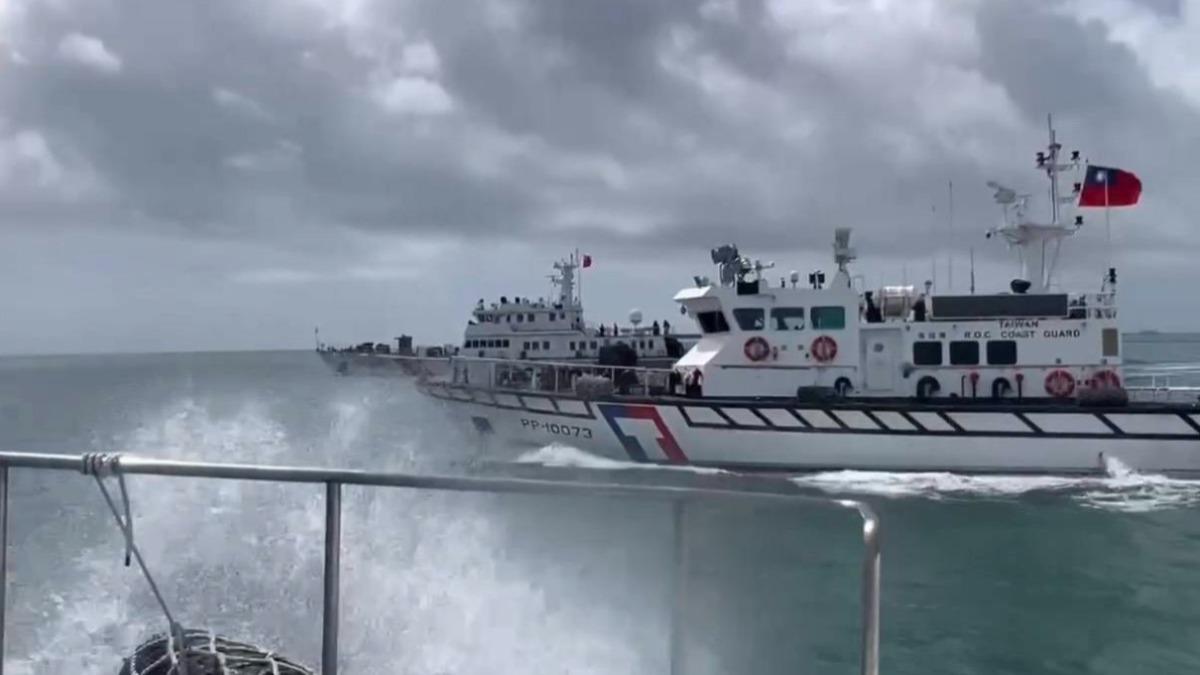 4艘中國海警船「連2天侵擾金門」!海巡併航蒐證