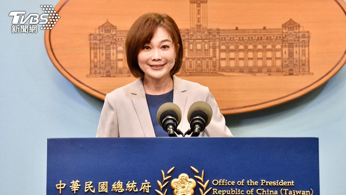 總統府發言人郭雅慧。（圖／胡瑞麒攝）