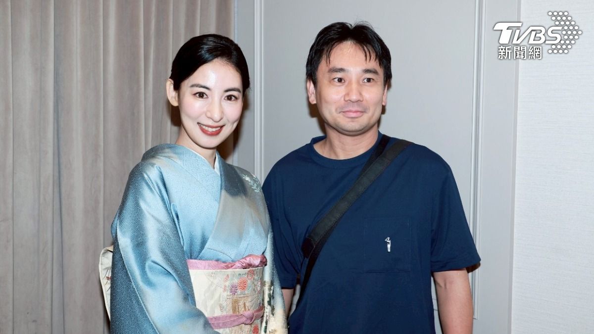 大久保麻梨子（左）同框老公Jerry放閃。（圖／趙世平攝）