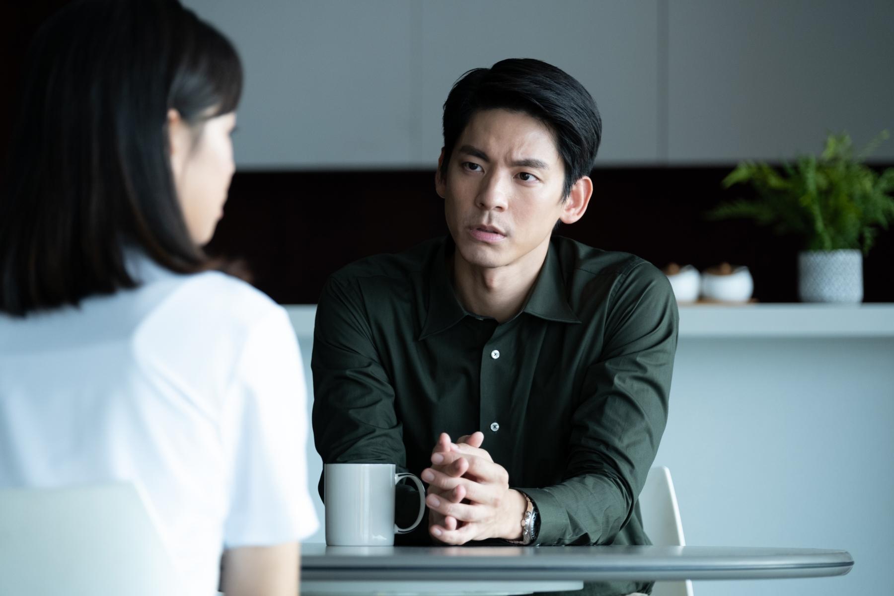 林柏宏演出企業家「盧」,可惜未能參與在東京的活動。(圖/Jazz Film提供)