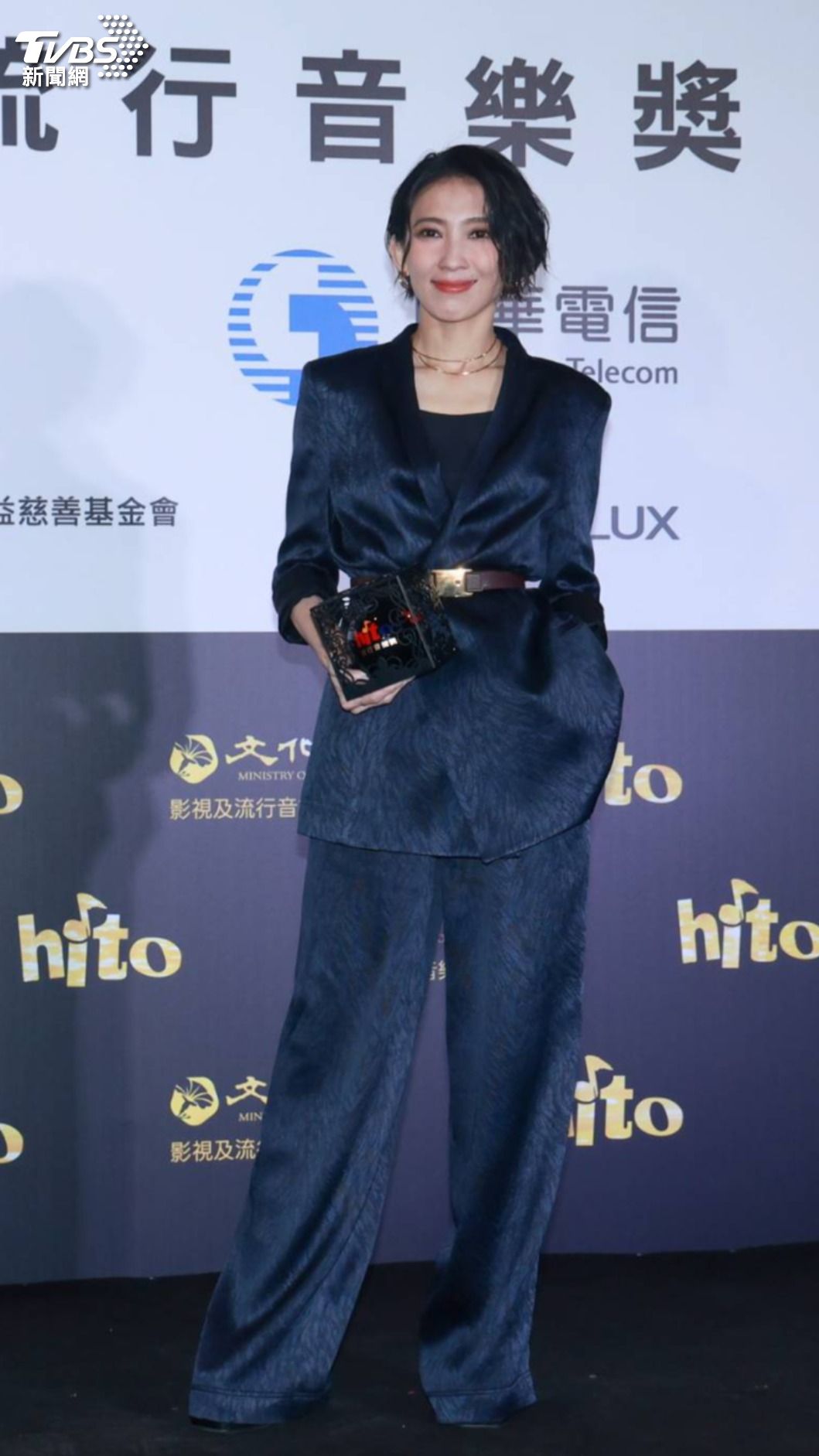 戴佩妮拿下「hito創作歌手」獎項。（圖／趙世平攝）