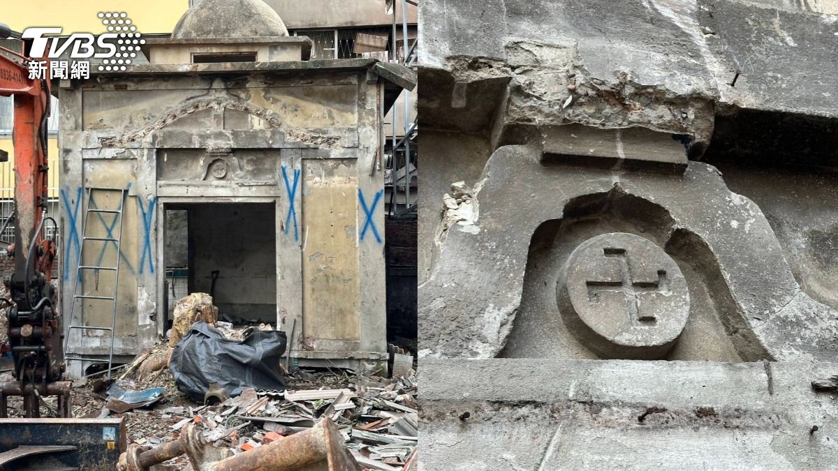 拆房拆出古蹟？神秘「卍」字建物疑護國山台中寺　市府急喊卡