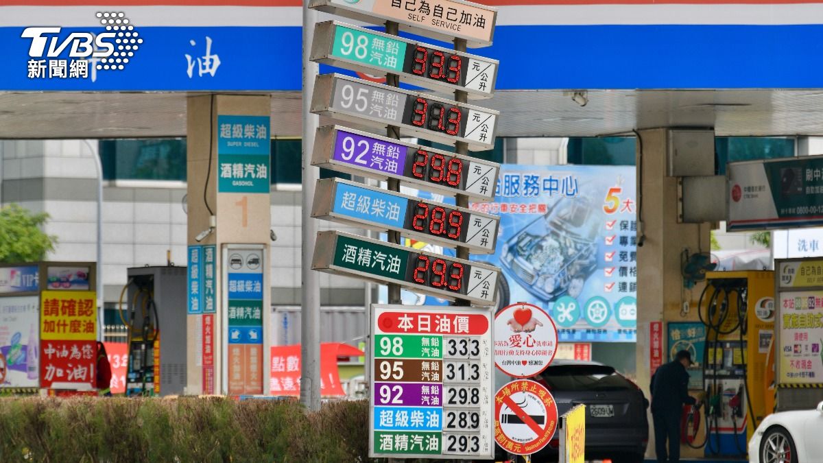 國際油價上漲，中油宣布23日起，汽、柴油各調漲0.1元。（圖／胡瑞麒攝）