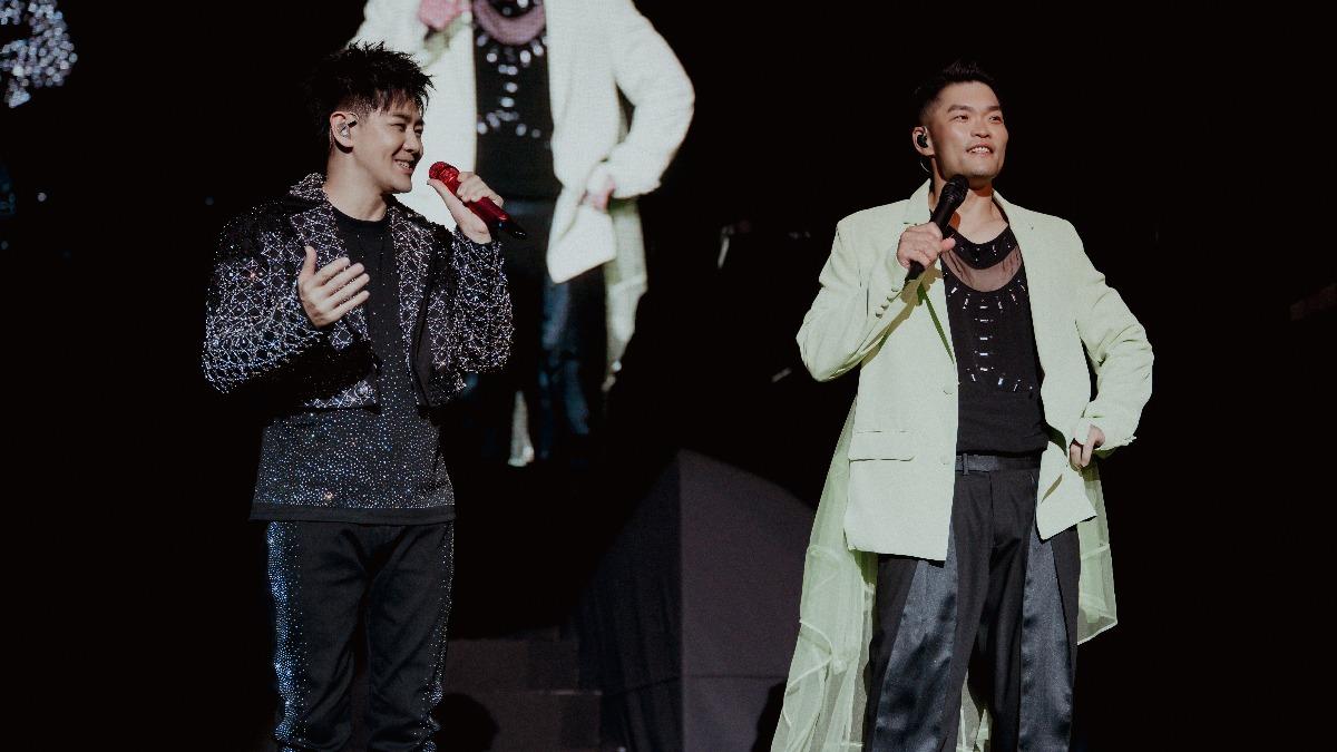 李玖哲跟林志穎為演唱會苦練。(圖/爵士娛樂提供)