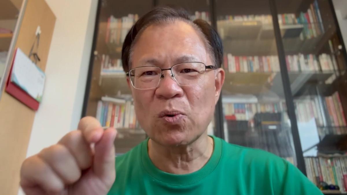 民眾黨立委張啓楷今（22）日批評綠委郭昱晴。（圖／張啓楷辦公室提供）