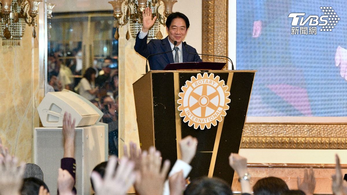 「團結國家十講」首場活動今（22）日晚間登場，賴清德以「國家」為主題發表演說。（圖／胡瑞麒攝）