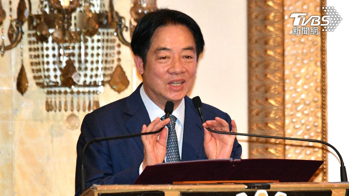 「團結國家十講」首場活動今（22）日晚間登場，賴清德以「國家」為主題發表演說。（圖／胡瑞麒攝）
