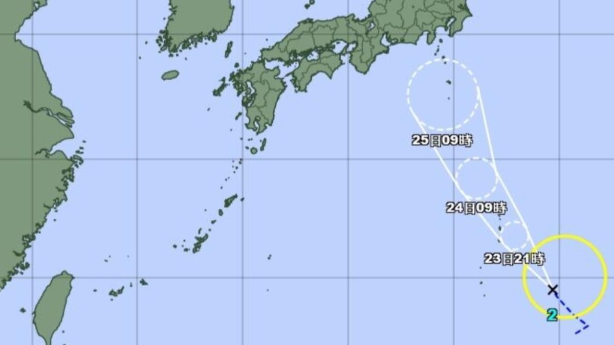 聖帕颱風生成