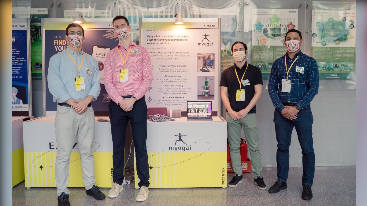 AI yoga platform launched by Myogai (Courtesy of NTUST) Myogai launches AI yoga platform from NTUST incubator