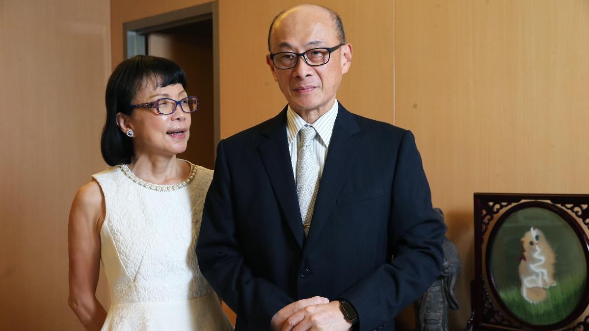 林靜芸和林芳郁結婚多年。（圖／林靜芸醫師提供）