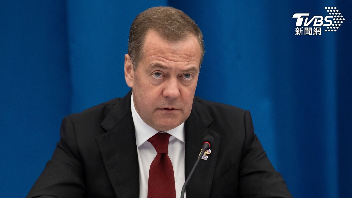 俄羅斯前總統、普丁心腹梅德韋傑夫（Dmitry Medvedev）。（圖／達志影像美聯社）