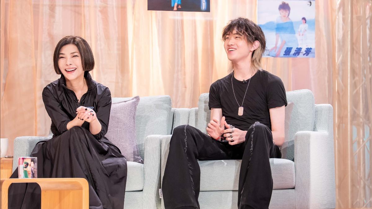 張清芳笑稱大兒子Nathan從小是讓她最愛又最氣的那一個。（圖／TVBS）