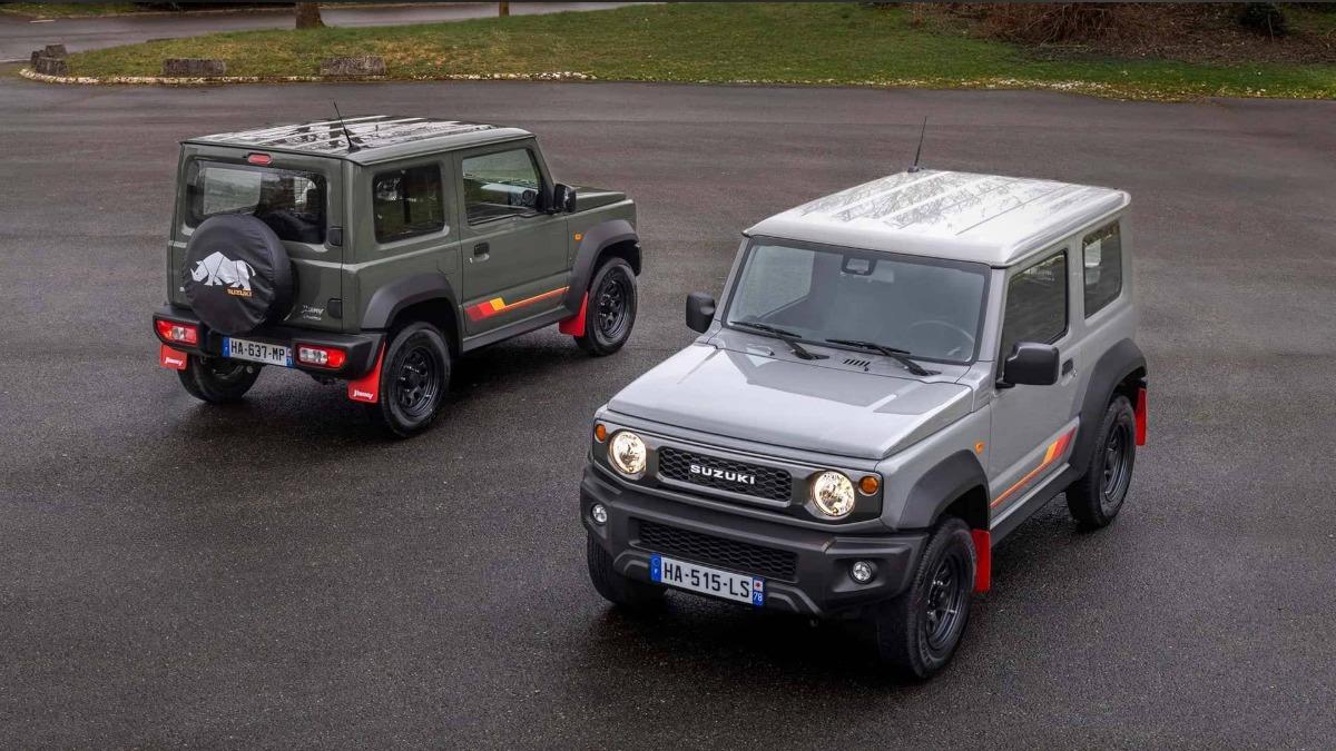 Suzuki Jimny 55週年特仕版售價99萬元！法國限量55輛做為告別作。（圖／Suzuki提供）