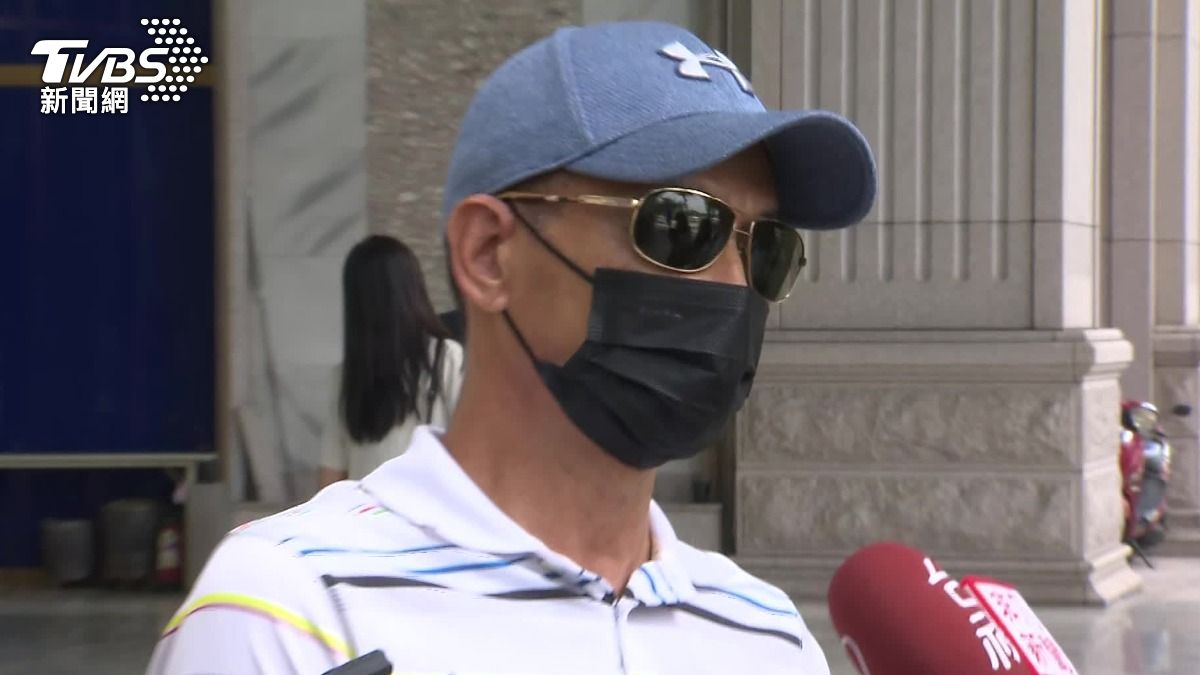 林柏宏四叔出面說明。（圖／范宇宣攝）