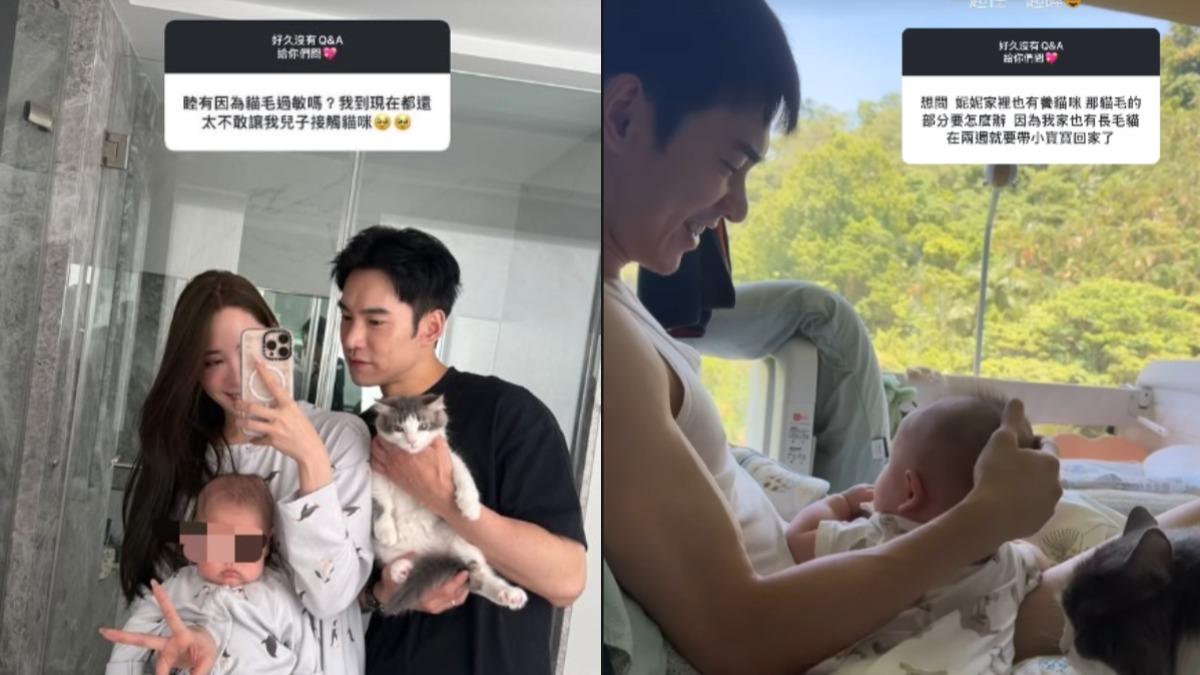 歐陽妮妮開問答跟網友互動，不忘讚老公是神隊友。（圖／翻攝自IG）