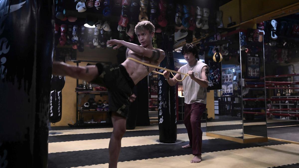 林家熙僅花2週進行肉體改造。（圖／華映提供）