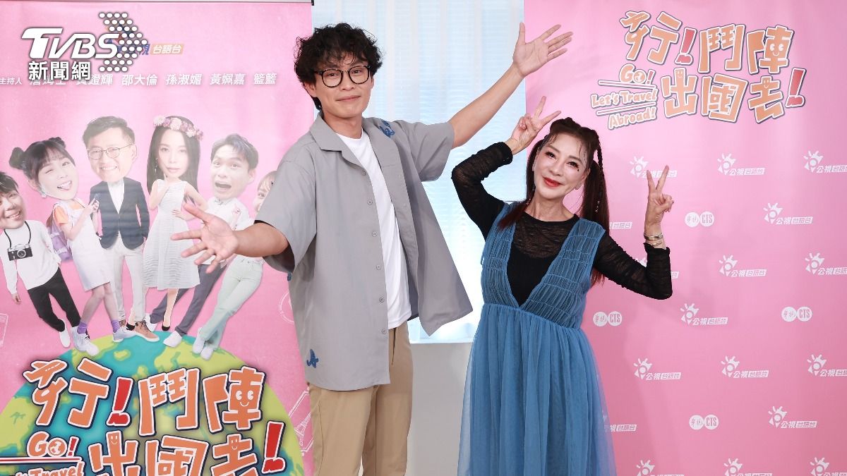 楊繡惠拜月老過程不順遂。(圖/黃城碩攝)