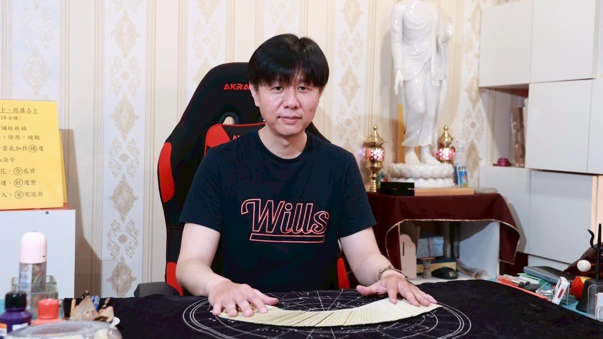 命理師宮小立。（圖／黃城碩攝）