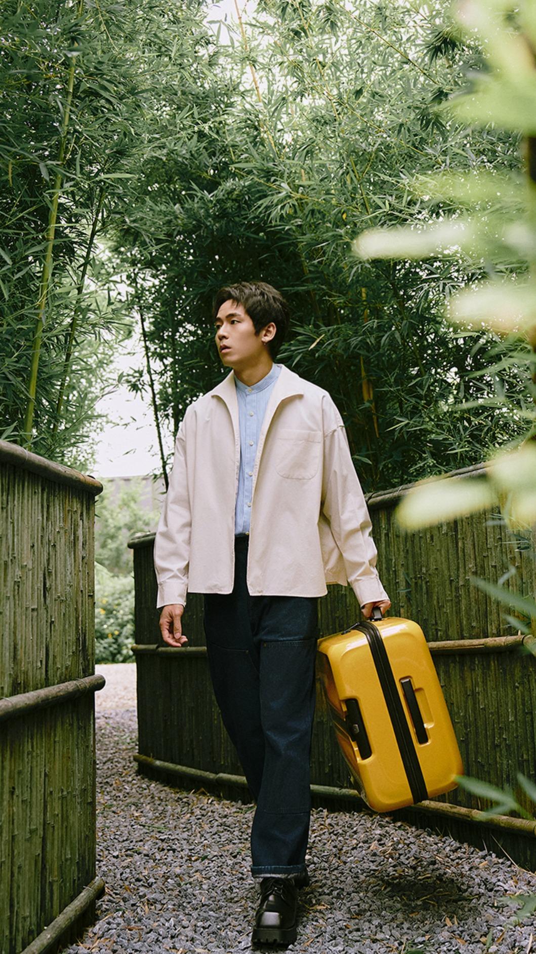 張瑞夫喜歡獨自旅行。（圖／Victorinox提供）