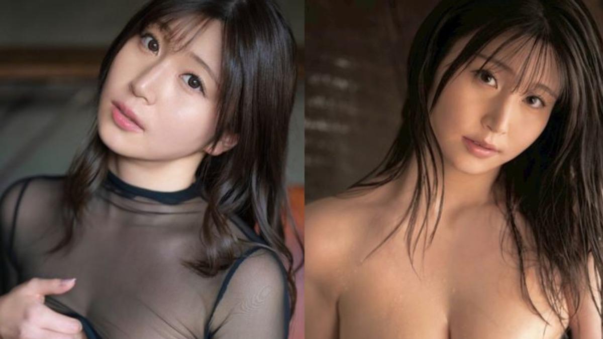 史上最性感新人AV出道，東實果被譽為「1億人的愛人」。（圖／翻攝自X@sagasitemeru）