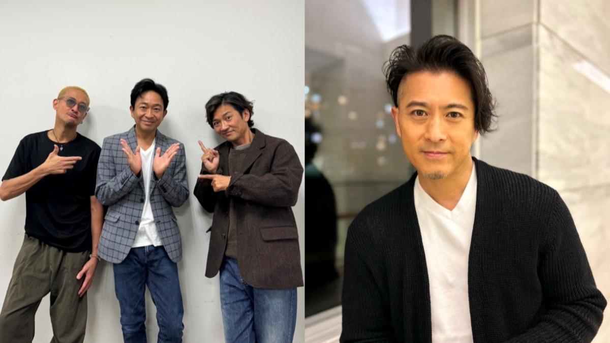 山口達也（右圖）2018年退團，目前TOKIO僅由松岡昌宏、城島茂與國分太一（左圖左起）活動。（圖／翻攝自yamaguchi_inc、tokioinc_2021推特）