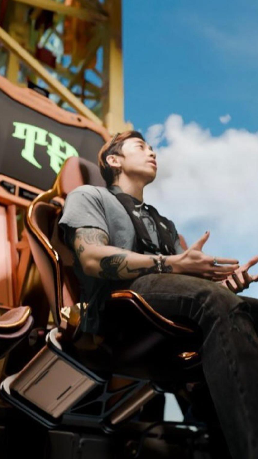 Tyson Yoshi剛登記結婚。(圖/Just Kidding HK提供)