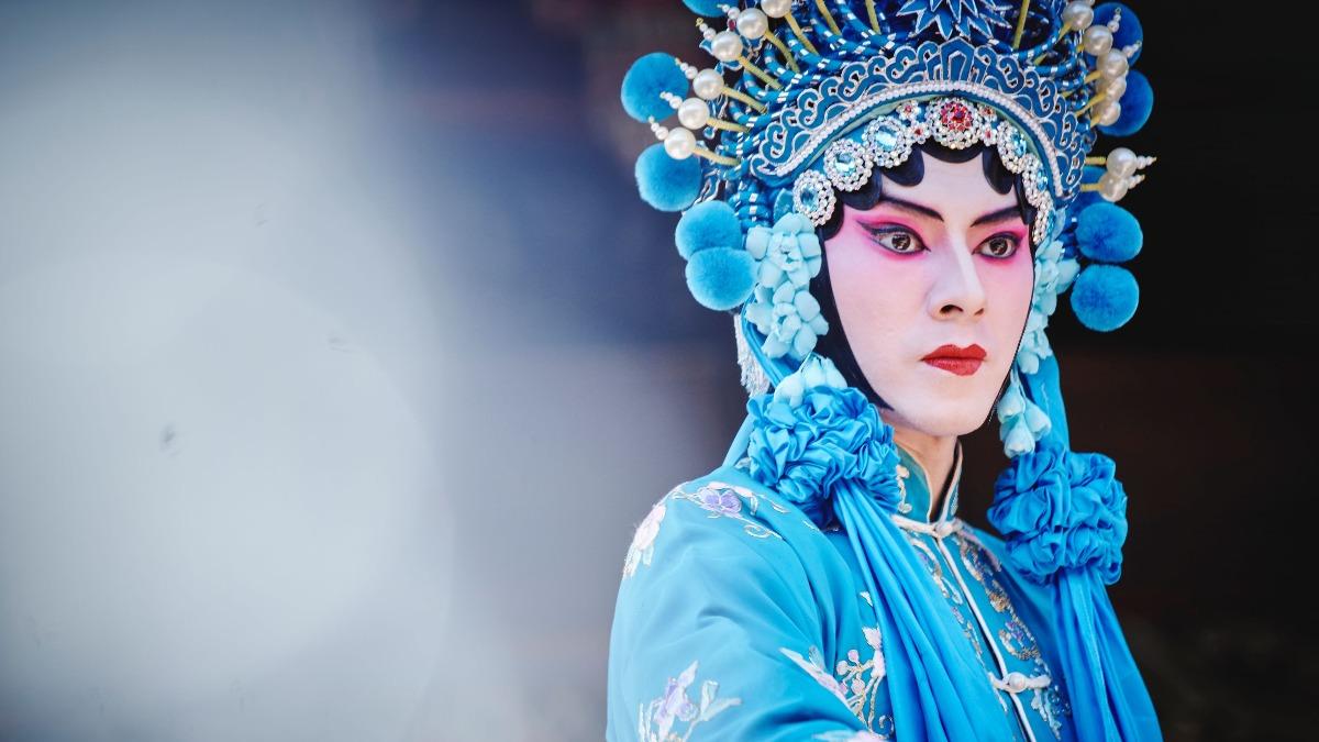 李國毅在《商魂》中挑戰京劇演出。(圖/三立提供)