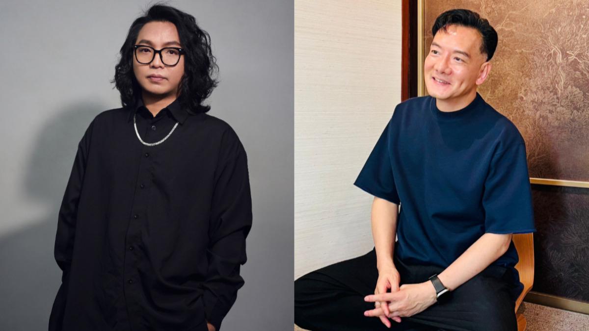 音樂人潘信維（左圖）和田定豐預測本屆金曲華語歌王。（圖／時刻娛樂、唱戲世界娛樂提供）