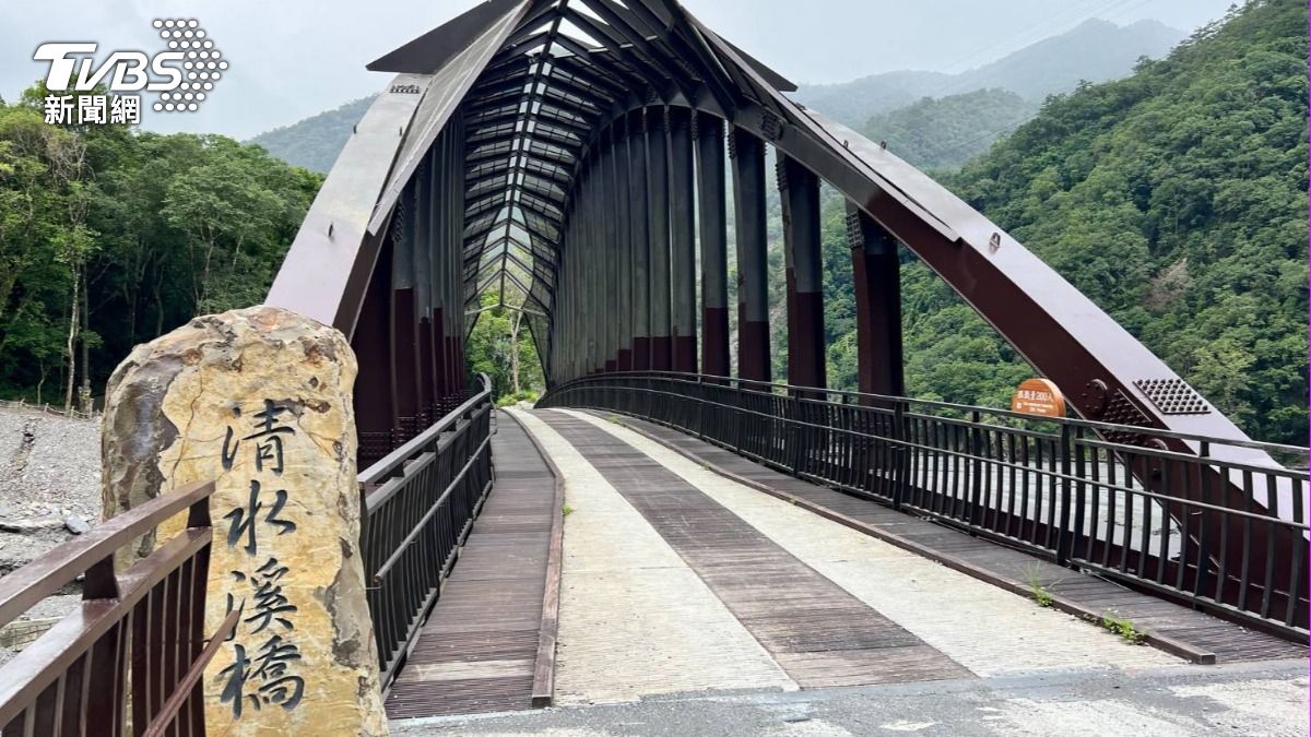 清水溪橋。（圖／TVBS）