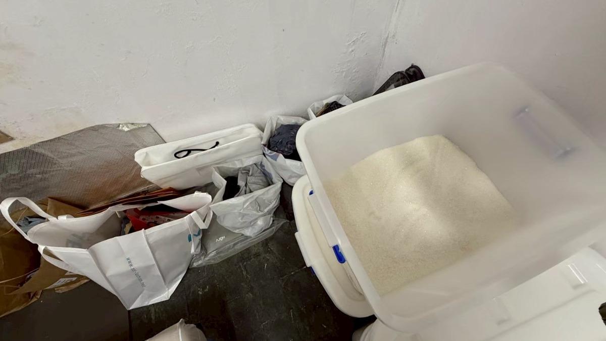 紀男4人累計已製造販售712公斤K他命成品。（圖／雲林地檢署提供）