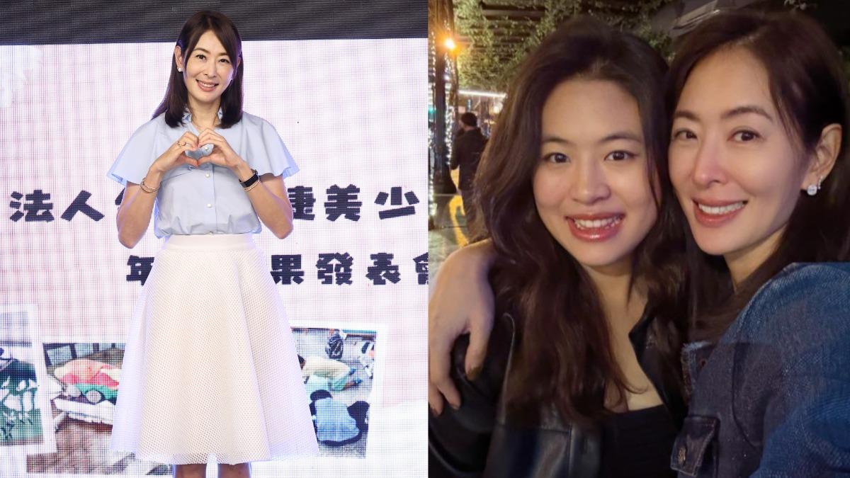 賈永婕女兒安安錄取賓州大學。(圖/張哲鳴攝、翻攝自賈永婕臉書)