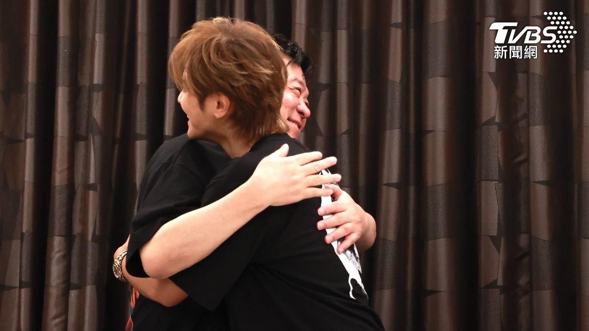 孫德榮和羅志祥5年前破冰和解。(圖/黃城碩攝