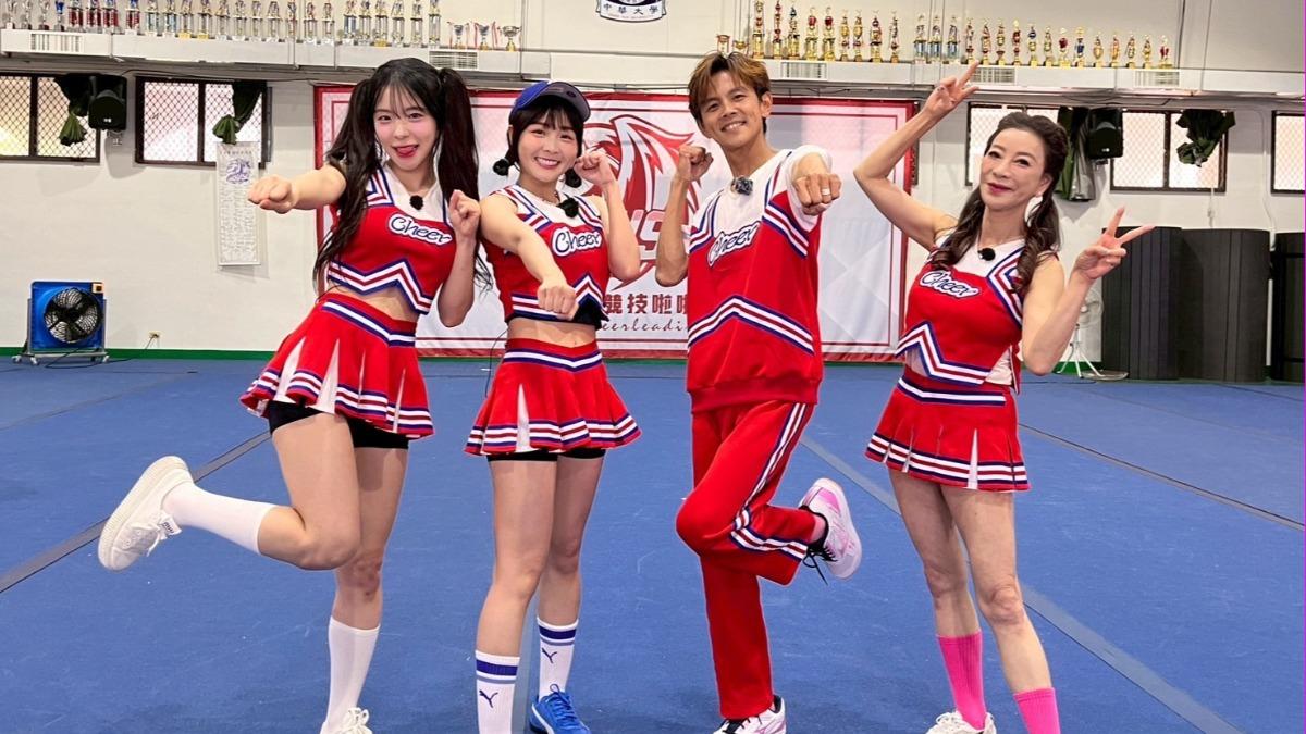 李多慧(左起)、籃籃、阿翔和楊繡惠。(圖/民視提供)