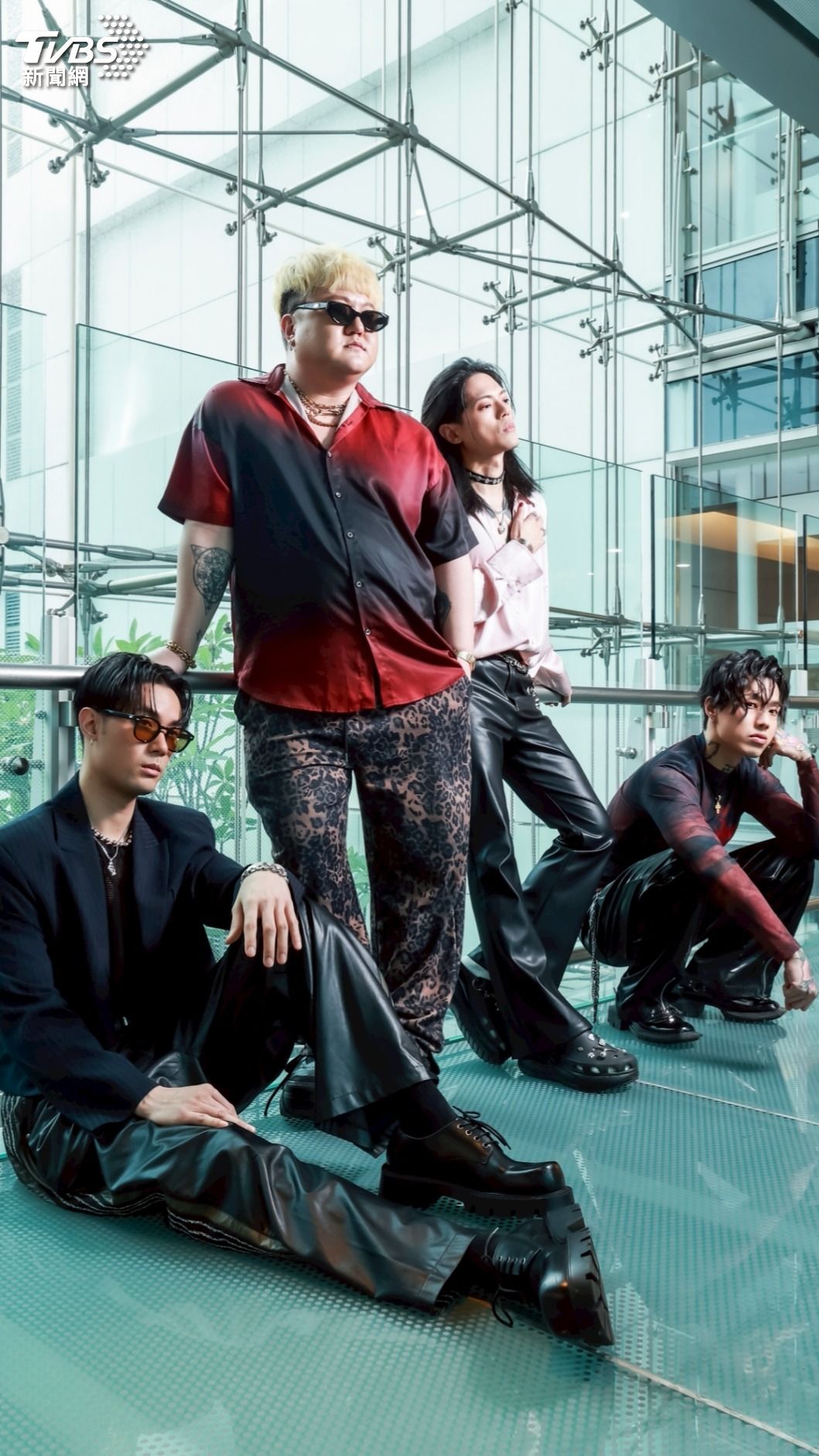 TRASH常常閉關談心。(圖/趙世平攝)