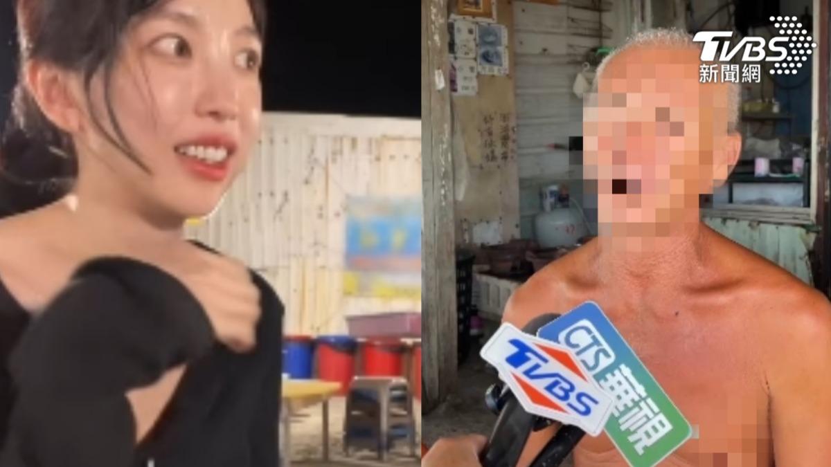 韓國女星尹到怡前往阿家生蠔拍攝感受不愉快,事件持續延燒。(圖/左翻攝自IG@yxxndoi_,右TVBS)