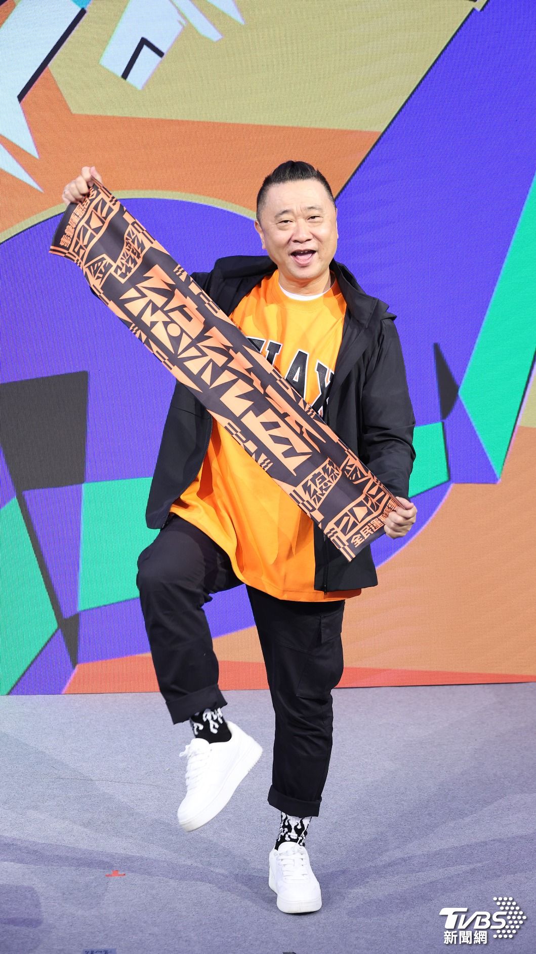 邰智源上月滿60歲,依舊靈活。(圖/張哲鳴攝)