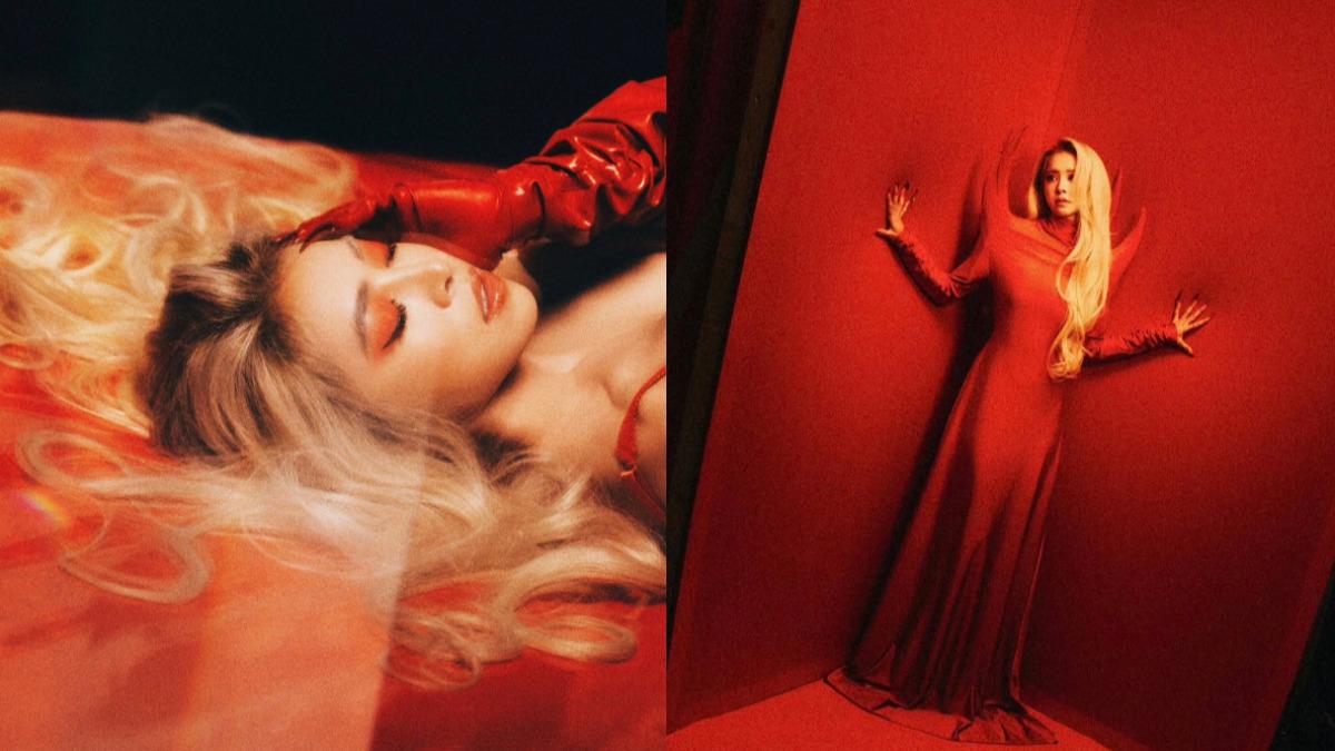 蔡依林首次挑戰如此性感氛圍的拍攝,也讓歌迷看見她的不同樣貌。(圖/翻攝自蔡依林臉書)