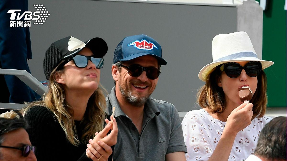 過去2人如膠似漆，曾被拍到一起去看球。（圖／達志影像美聯社）