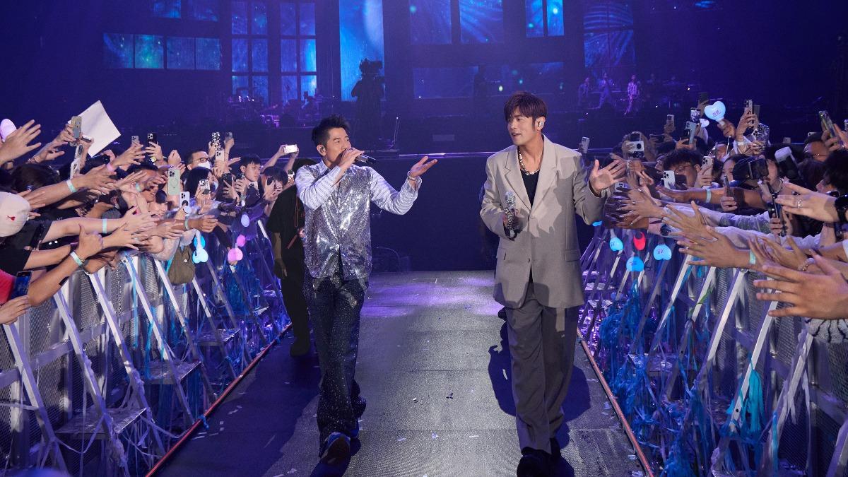 郭富城相隔18年合體周杰倫。（圖／杰威爾提供）