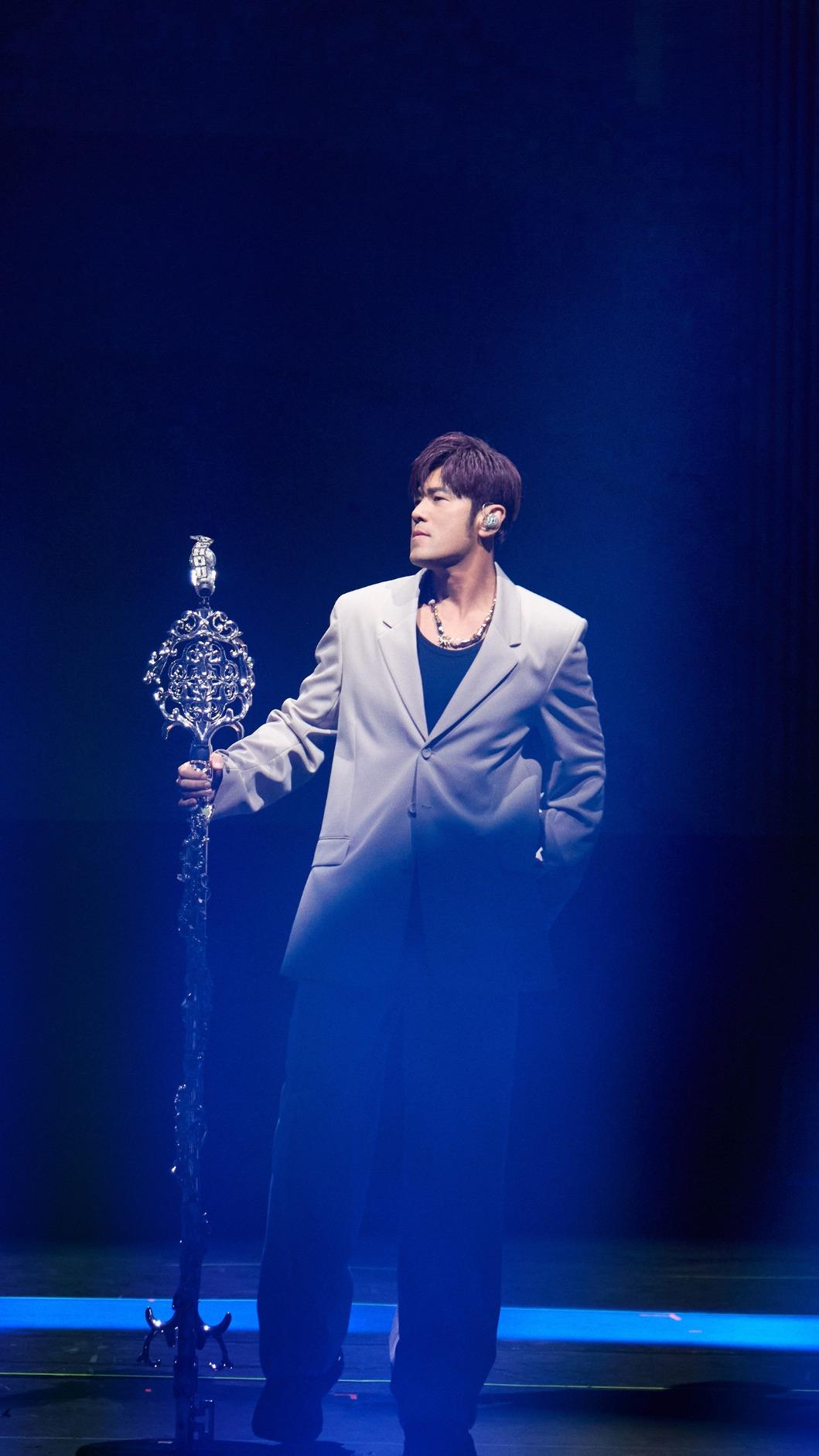 周杰倫在香港演出。（圖／杰威爾提供）