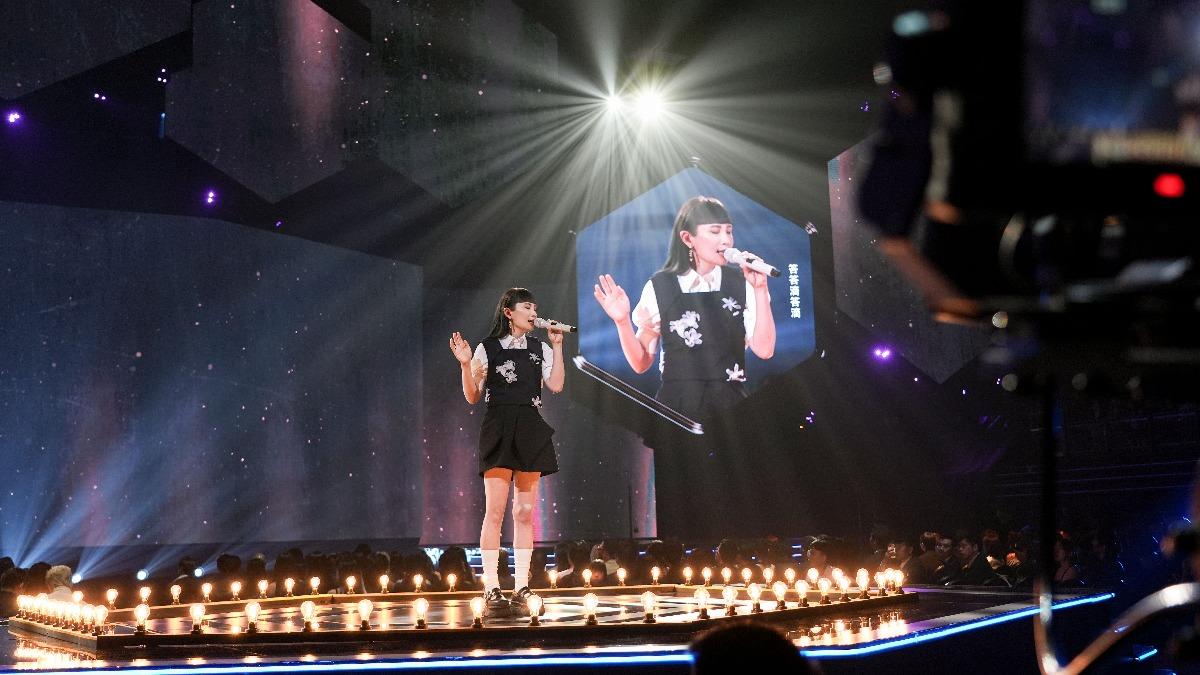表演節目以魏如萱帶來的「懷念逝世⾳樂⼈」演出收視最高。（圖／台視提供）