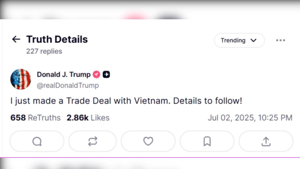 川普宣布與越南簽貿易協議46%變20%　Nike、Lululemon聞訊漲│TVBS新聞網