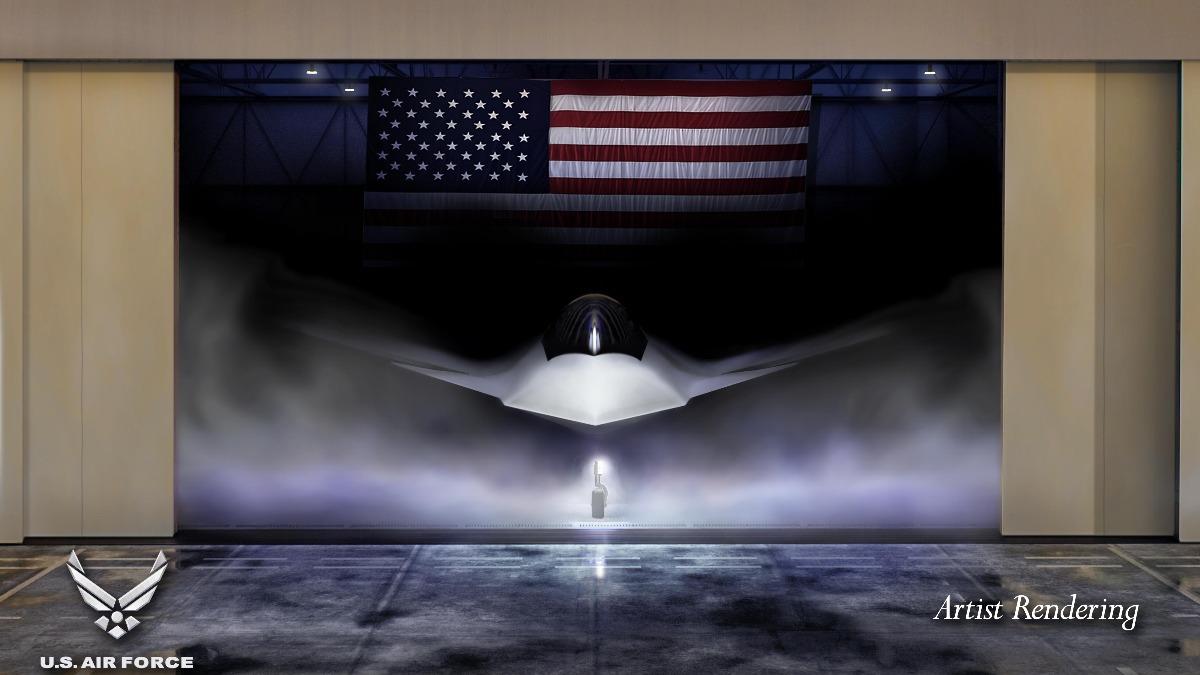 美國空軍第六代戰機F-47，今年3月曾公布概念圖。（圖／翻攝自美國空軍官網）