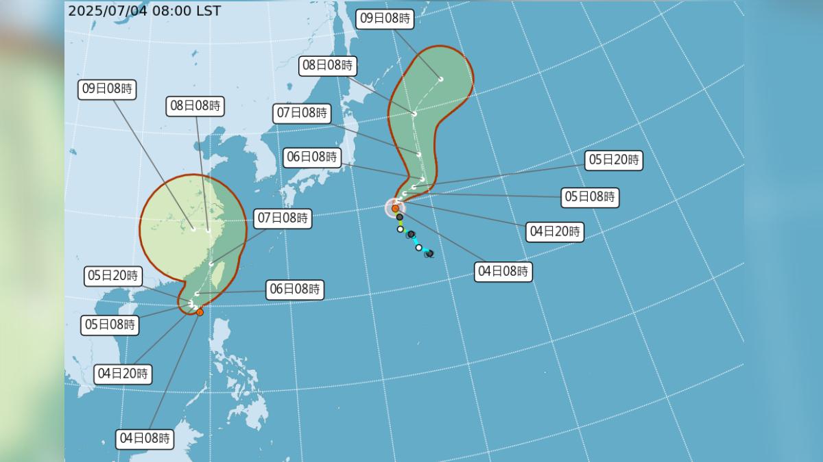 颱風最快「今晚生成」　日氣象廳：恐從西南部貫穿台