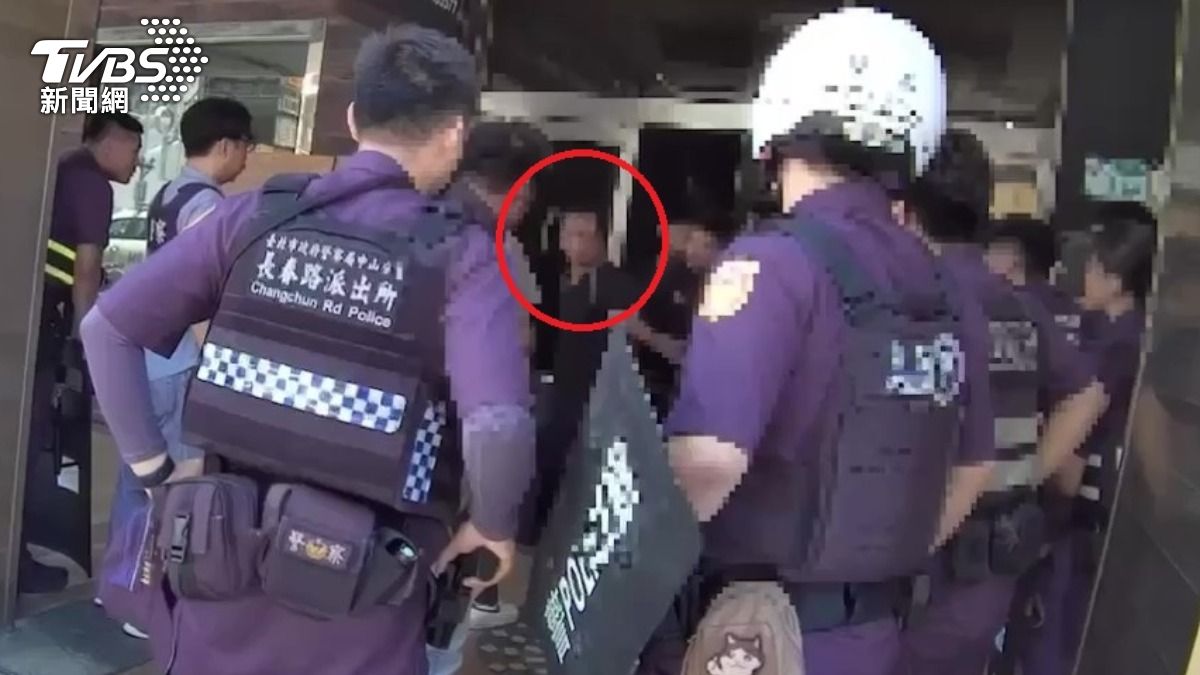 快訊／北市男子持槍闖長春路廢棄大樓　特勤警包圍攻堅逮人