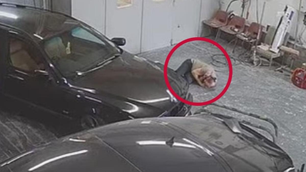 英國一名修車行老闆法拉爾遭失控車強力衝撞，生殖器「面目全非」，恐喪失功能。（圖／翻攝自 Daily Mail）