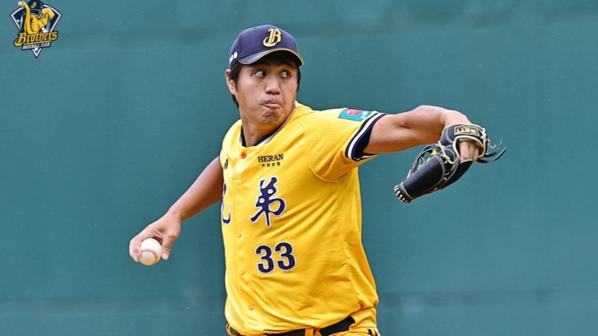 兄弟隊靠著投手鄭浩均先發5局失1分、好投壓制中止對戰6連敗。（圖／中信兄弟提供）