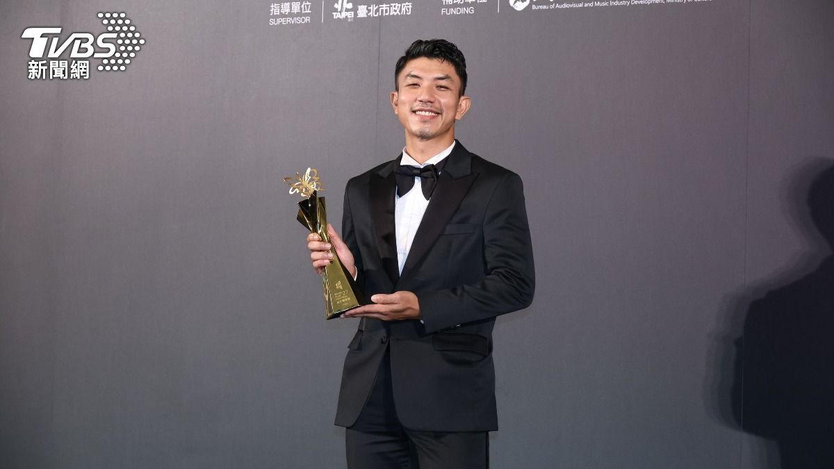 泰籍演員萬洛隆甘迦成為北影史上首位外籍影帝。（圖／張哲鳴攝）