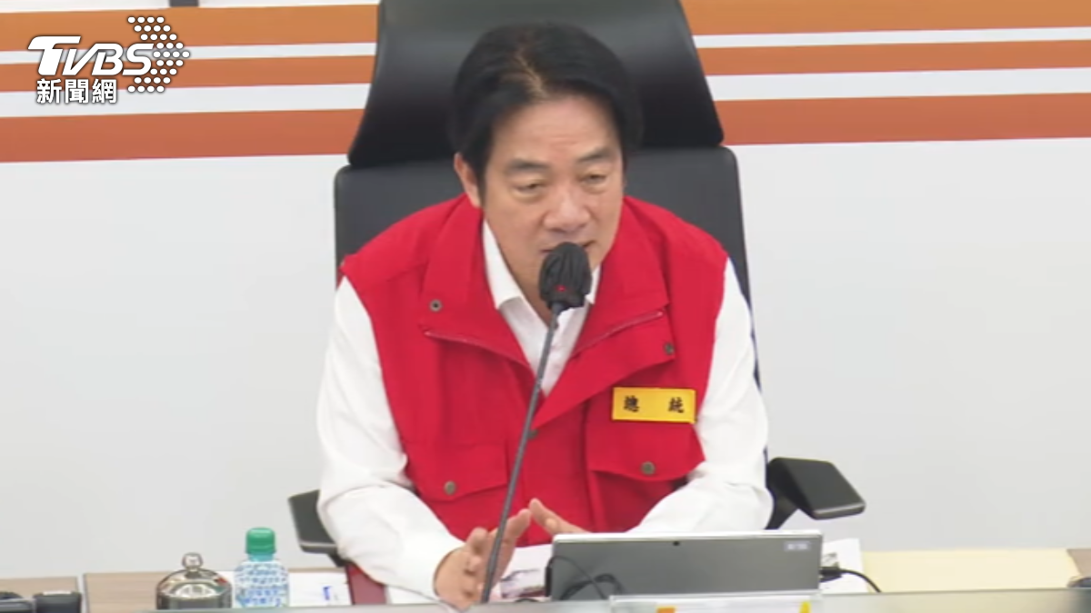 Typhoon leaves trail of destruction (TVBS News) President Lai urges swift recovery after Typhoon Danas